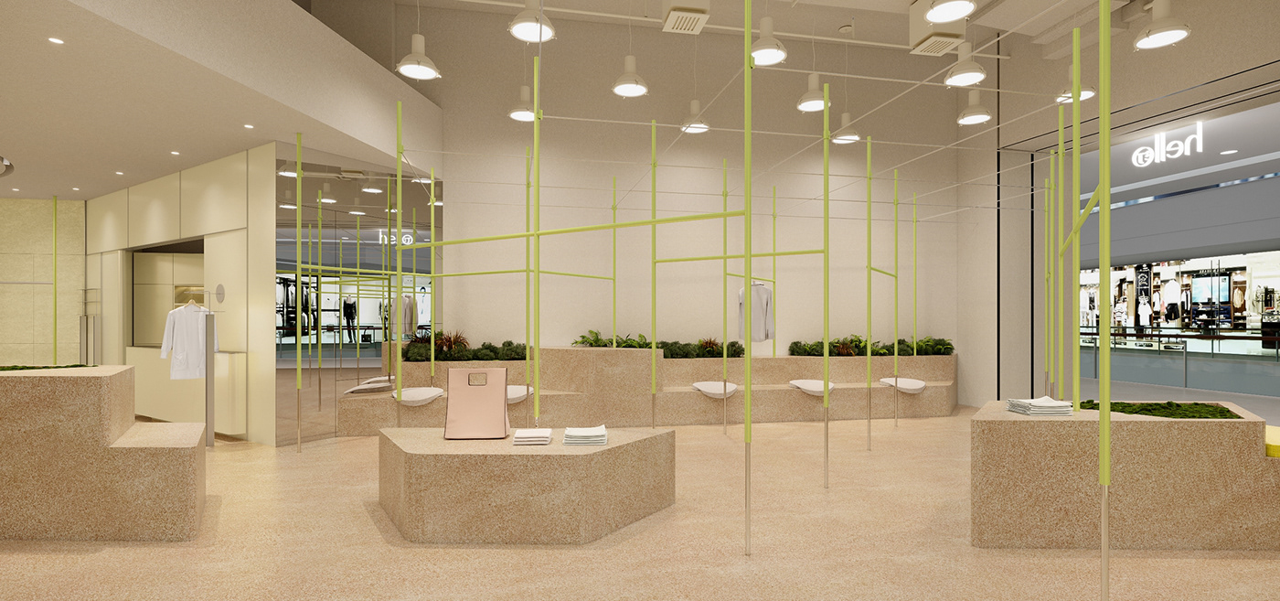 Anastasiya Gushchina丨服装店丨Clothing shop CGI-1