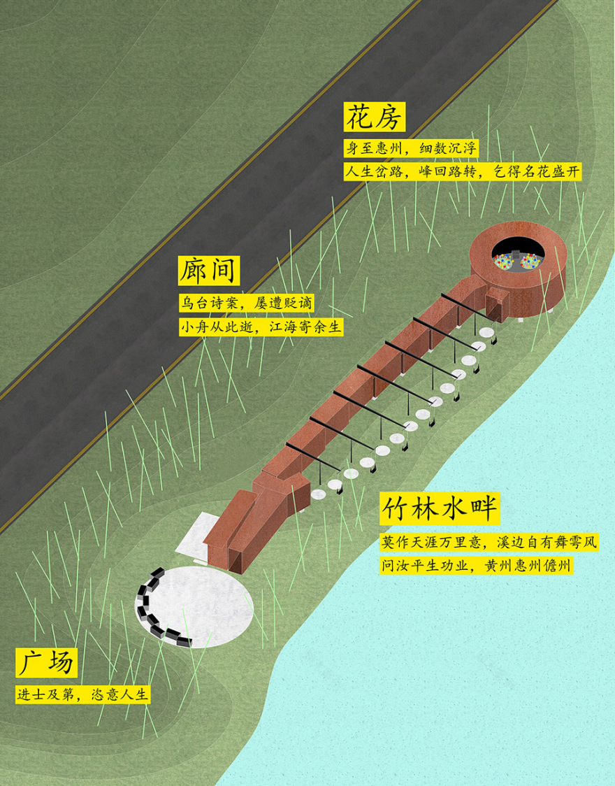 「环两山建筑艺术计划」东坡乐事·步花洄丨中国惠州丨大料建筑,刘阳,张末未-7