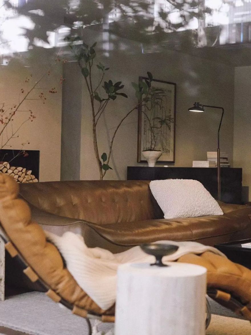 美拉德风秋日家装丨高灰别墅大宅设计-41