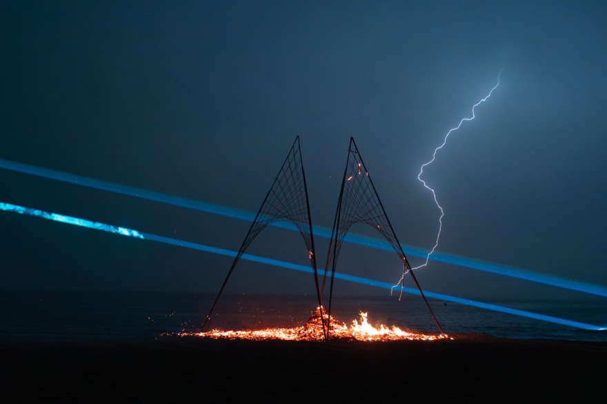 火翼·2024 阿那亚戏剧节海边篝火丨中国秦皇岛丨合木建筑工作室-53