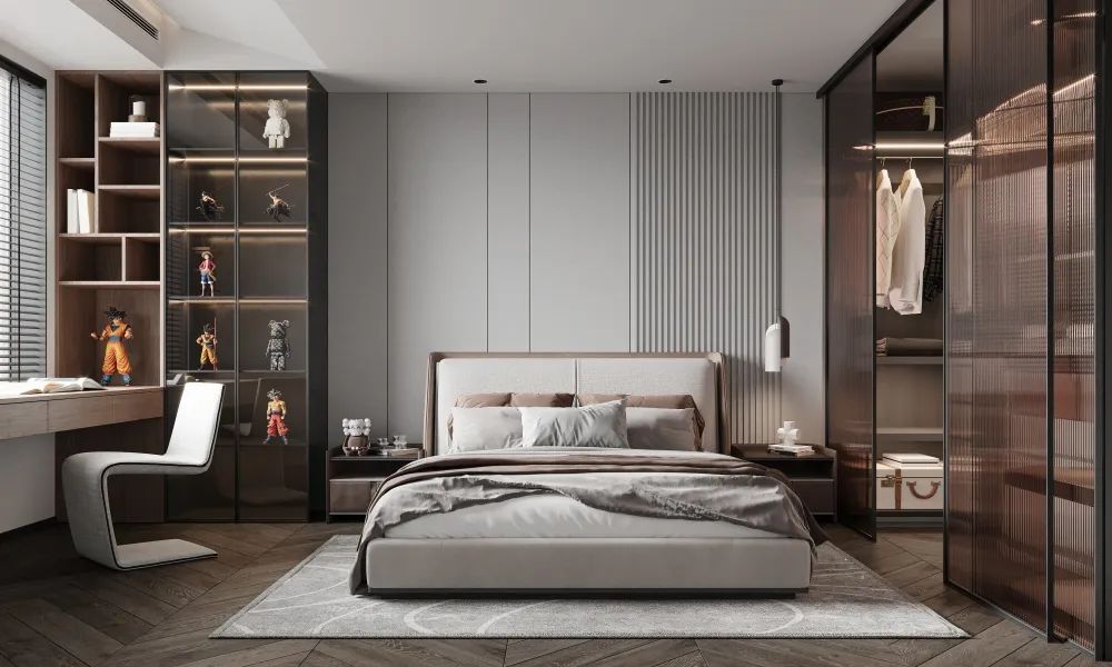 中海·曲江大城极简复式住宅丨中国西安丨西安锐格惟辰装饰工程有限公司-19