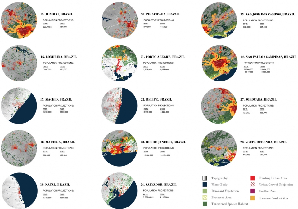 《世界末日地图集》——揭示生物保护与城市发展冲突的景观设计-53