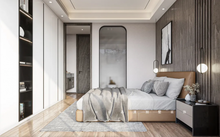 别墅装修 · 290㎡现代中式风格案例赏析-13