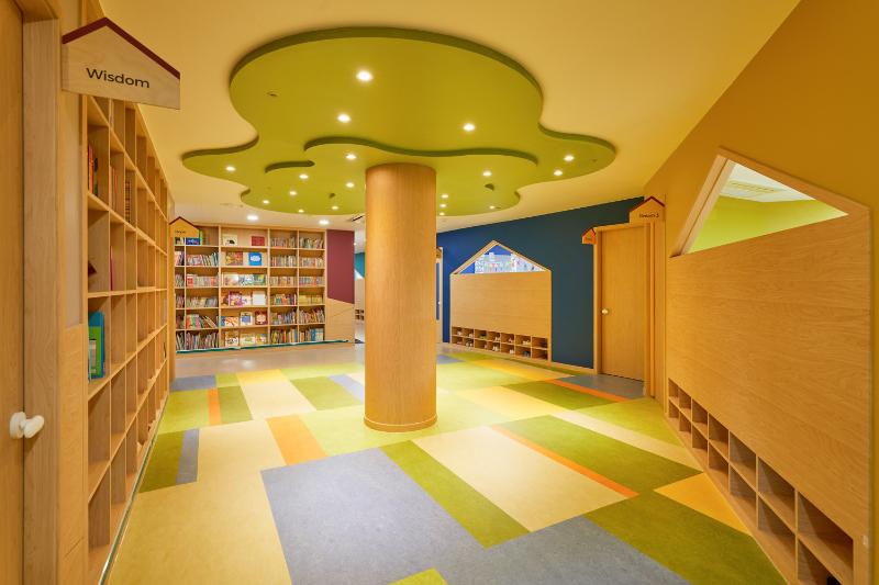 260 平简约儿童教育空间设计-14