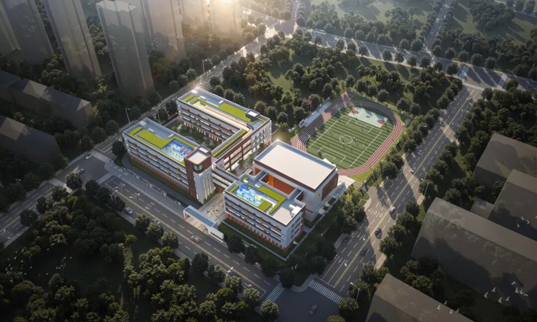 公建设计|中北镇欣杨道小学项目-15