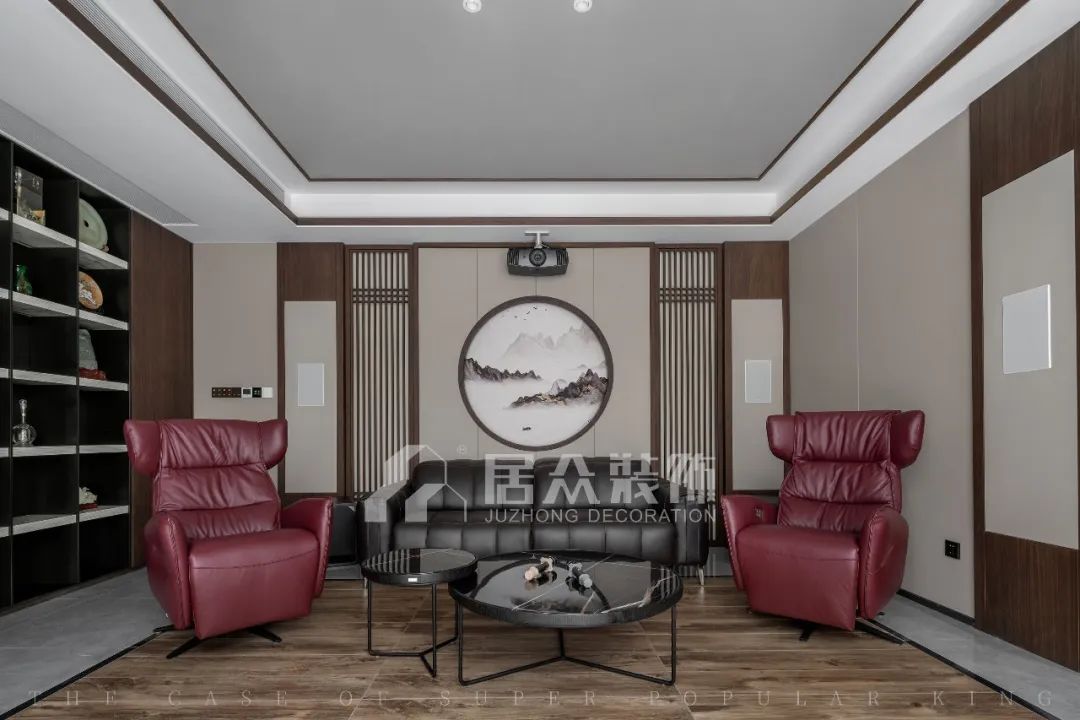 全案案例｜550㎡新中式别墅 重返雅致生活-72