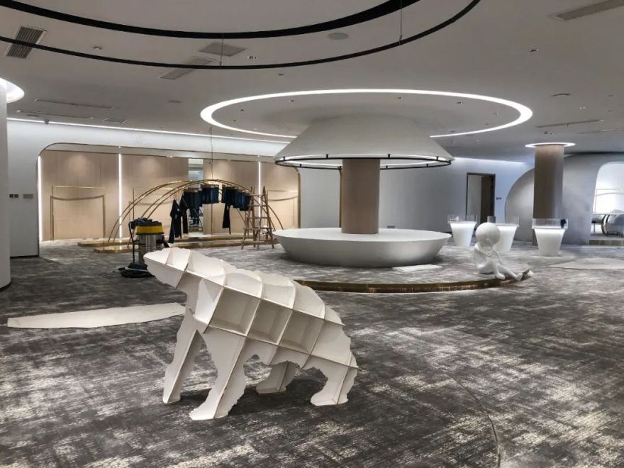 凯澜纺织展厅 | 小巨蛋 | 现代工装的逆袭-23