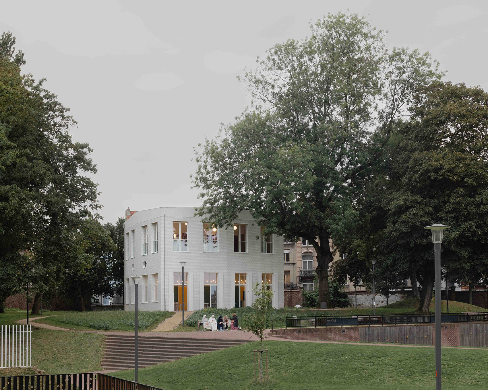 Rauterpark公共别墅丨比利时丨noAarchitecten-3