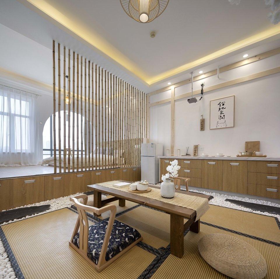 长沙城市民宿日式和风榻榻米-6