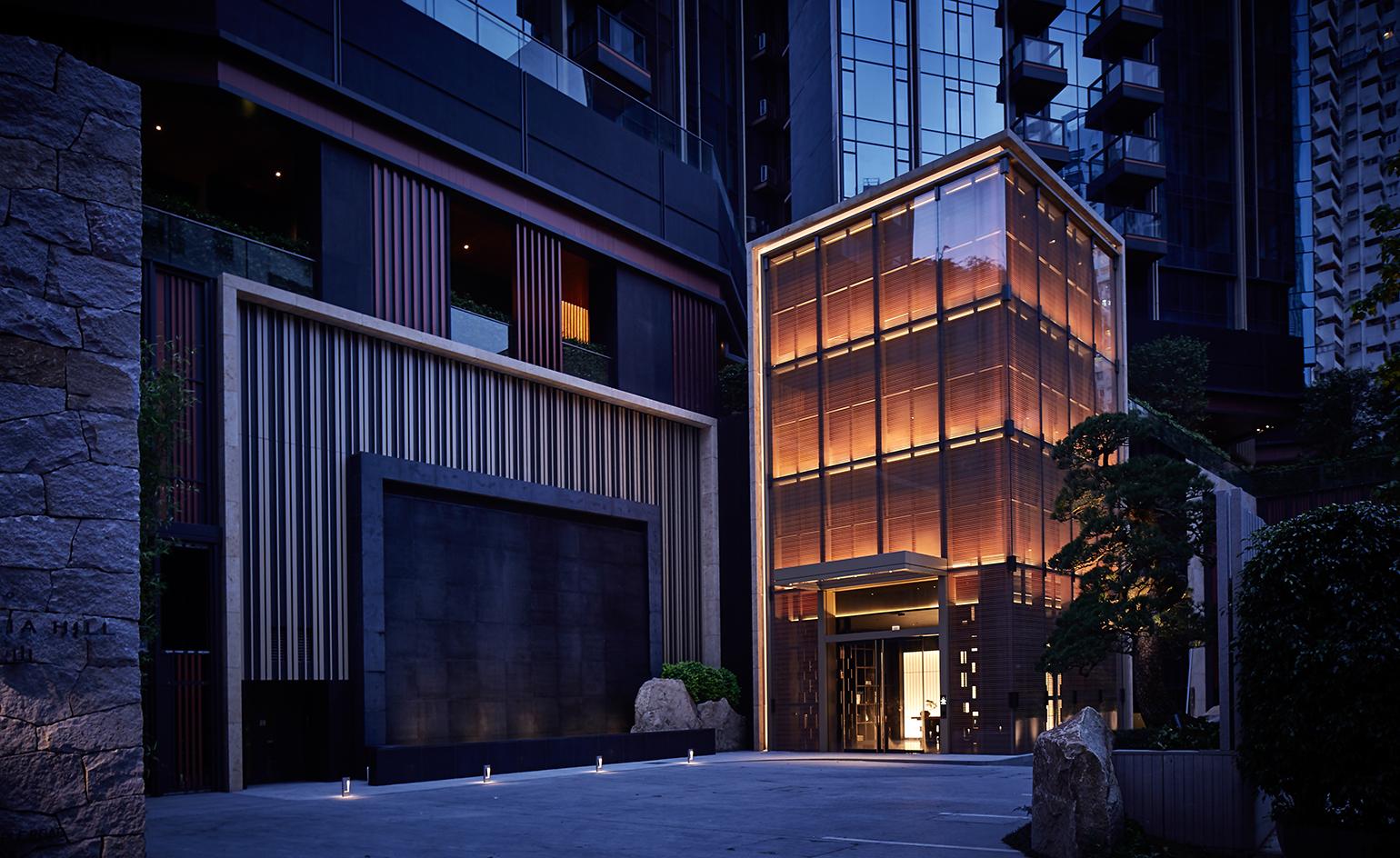 香港“帕维利亚山”住宅开发,融合侘寂美学的城市绿洲-1