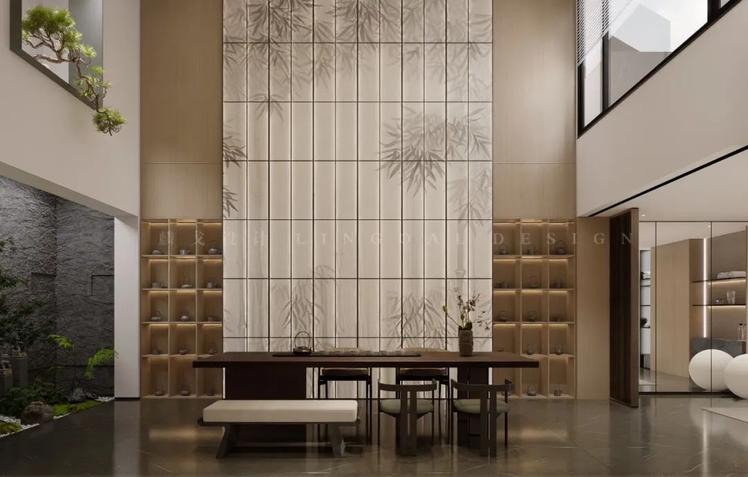 摩登东方 · 重庆上景臺合院别墅设计丨中国重庆丨麟戈设计-24