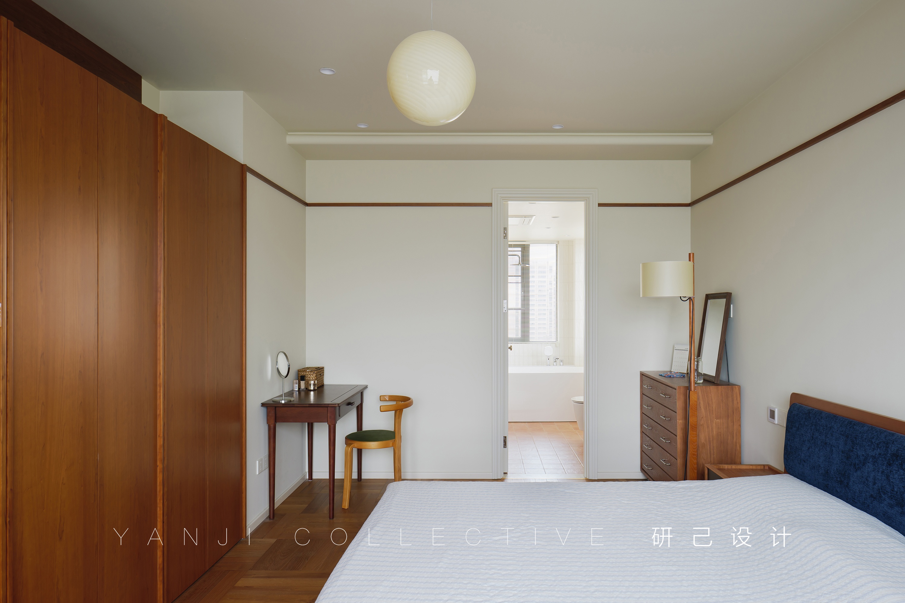 150㎡柚木色的中古家丨中国芜湖丨研己设计-35