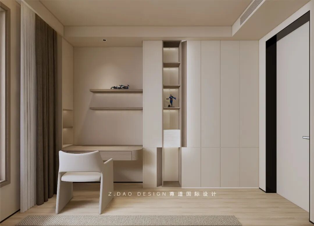 龙湖丽丰·西宸原著400㎡静奢风别墅（《喜 棠》）丨尊道国际设计-137