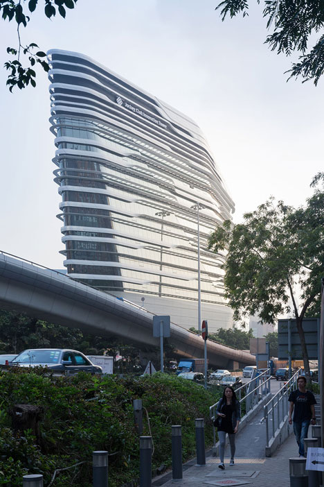 Zaha Hadid's Hong Kong Innovation Tower in new movie and photographs-4