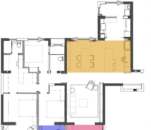 现代工业风精装房改造-4