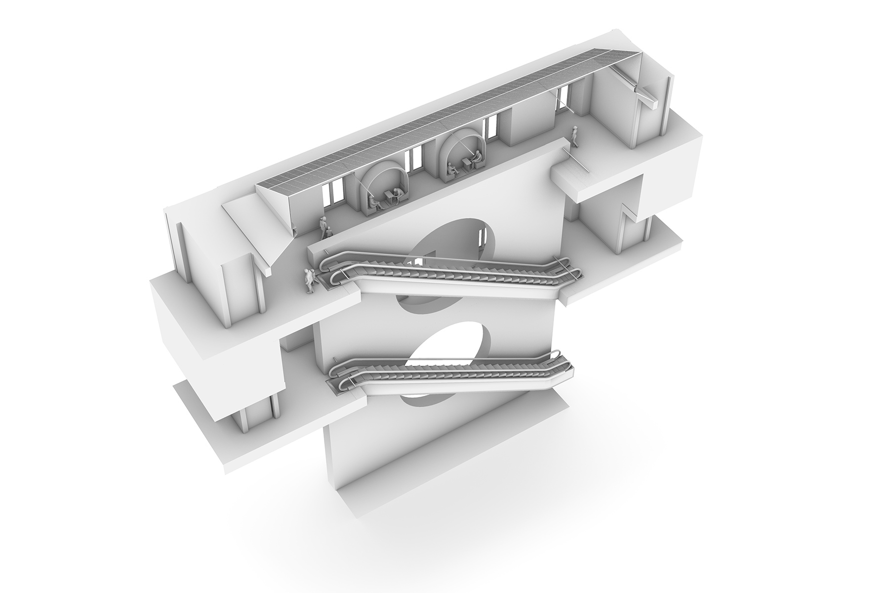卢浮宫展馆丨法国巴黎丨Studio Malka Architecture-30