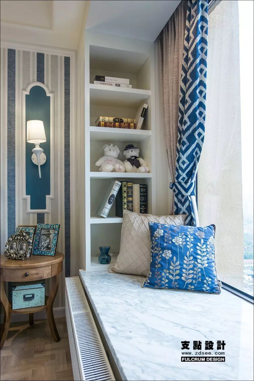 融侨城地中海混搭风 | 支点设计的 107 平米多彩海平线-34