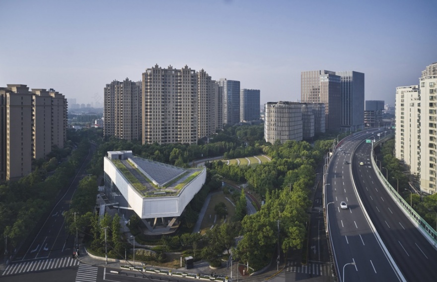 绿谷艺术中心 | 桁架环中的公共艺术舞台-4