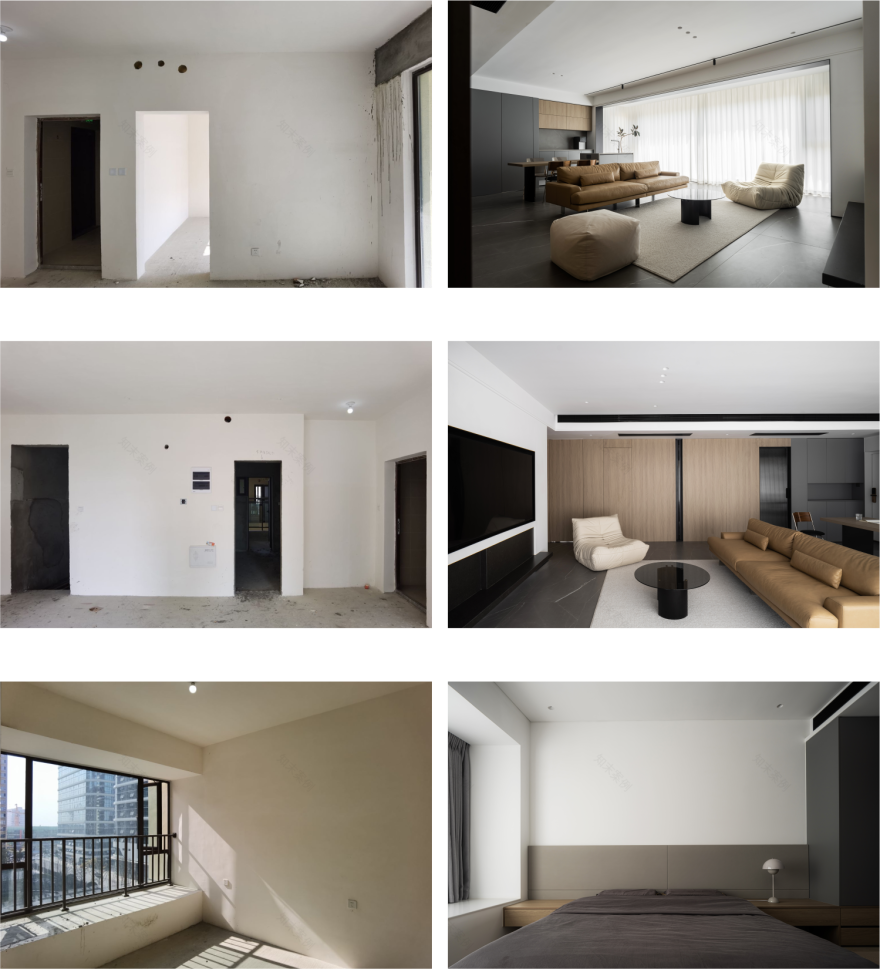 蓝润城 138㎡现代风四室两厅设计丨中国成都丨成都宏福樘设计-36