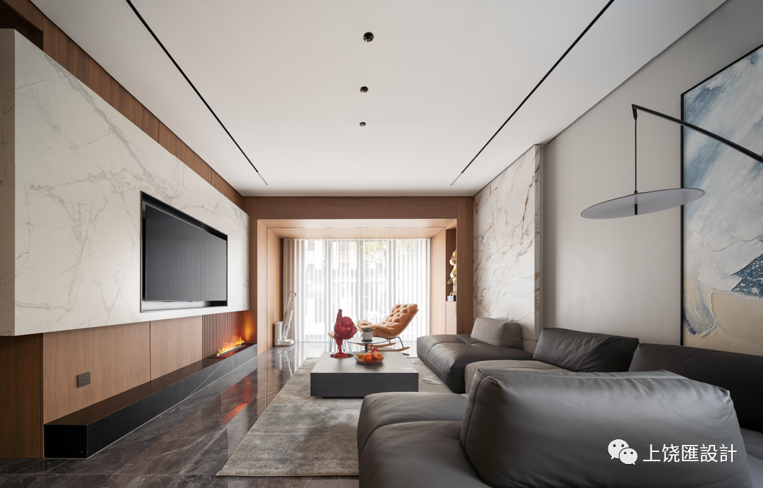 碧桂园信州府叠墅 · 现代简约设计丨九鼎装饰-7