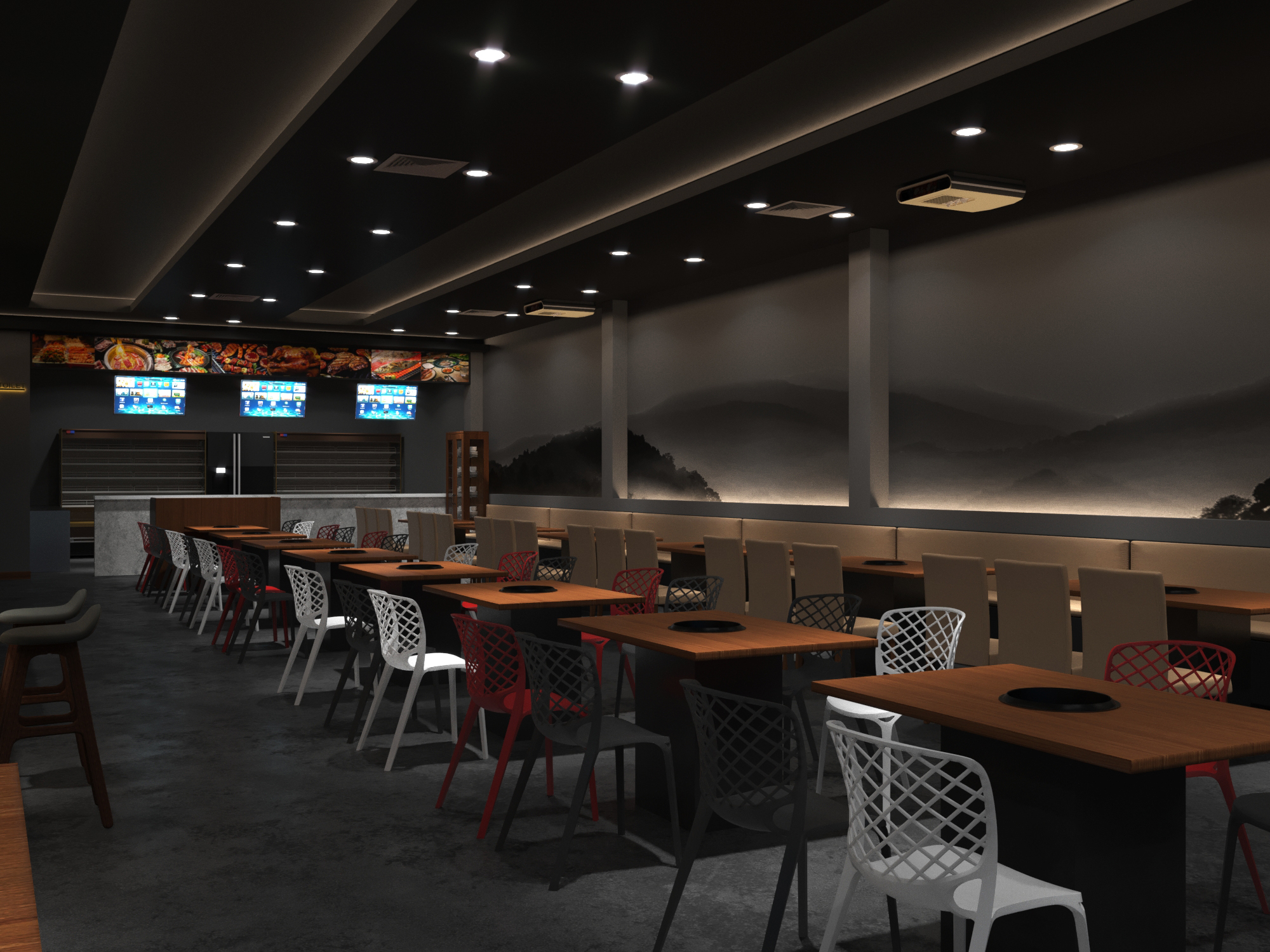 Nhà hàng nướng phong cách Hàn-3