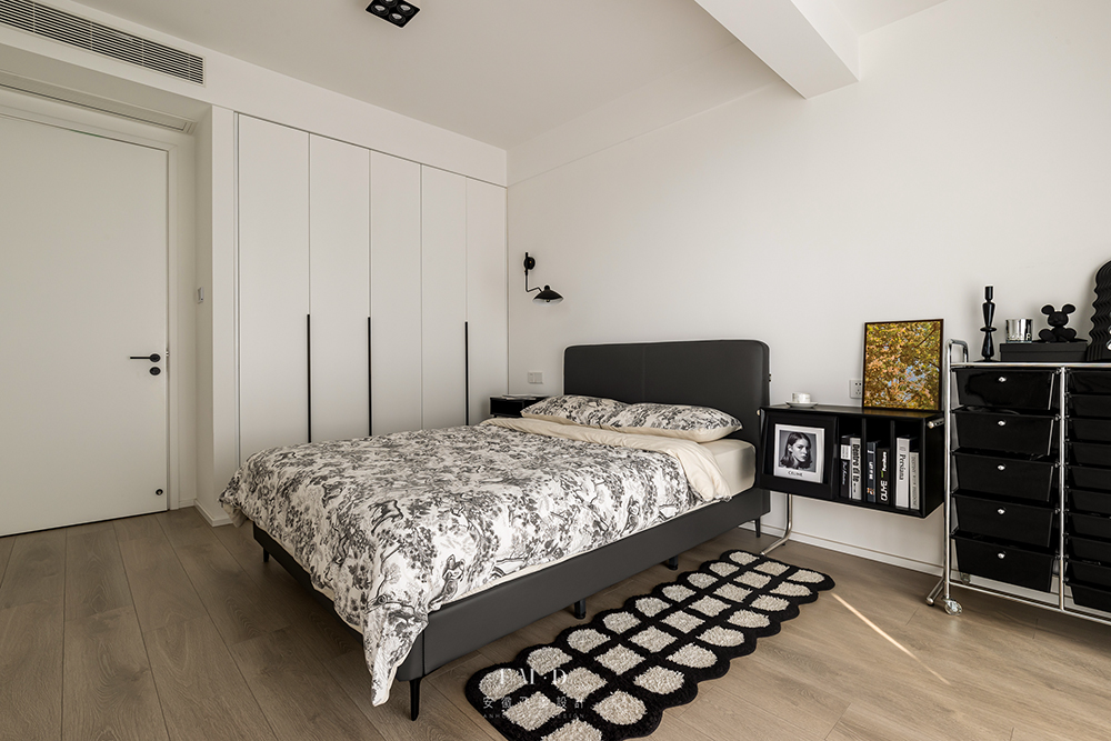 奶油风复式住宅丨中国滁州丨飞墨设计组-47