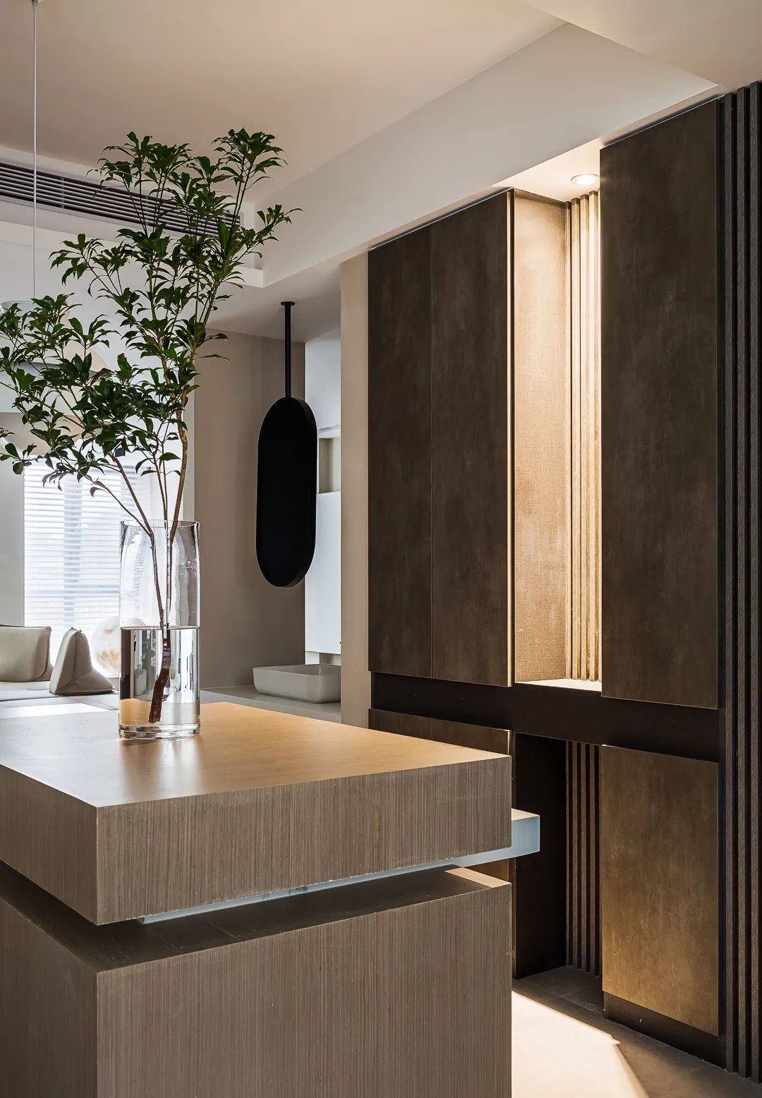 绿城·桂花园 · 150㎡现代极简诗意家居设计丨中国潍坊丨壹米设计事务所-23