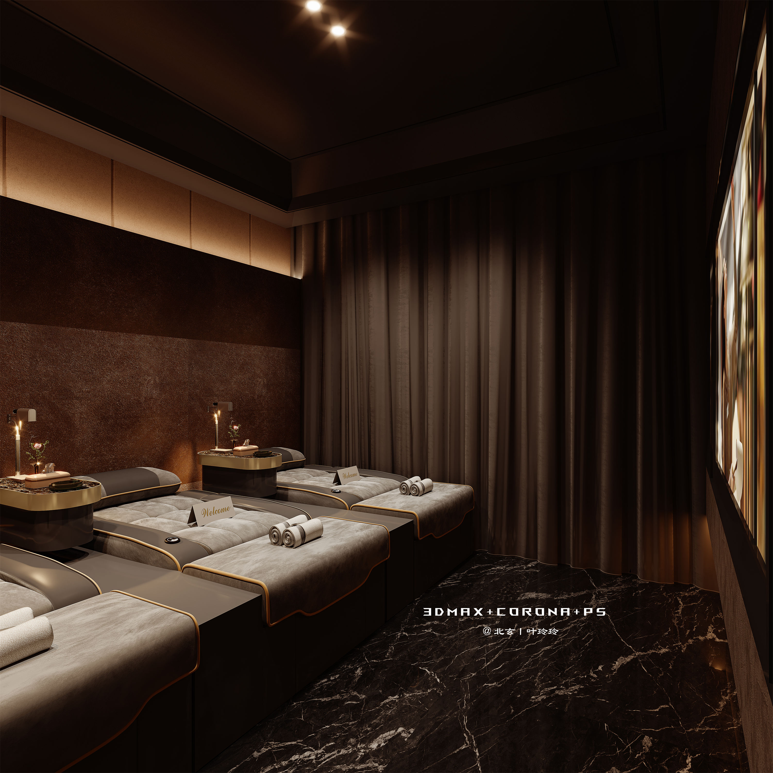 spa会所 足浴店演绎雅韵东方美学休闲空间-10