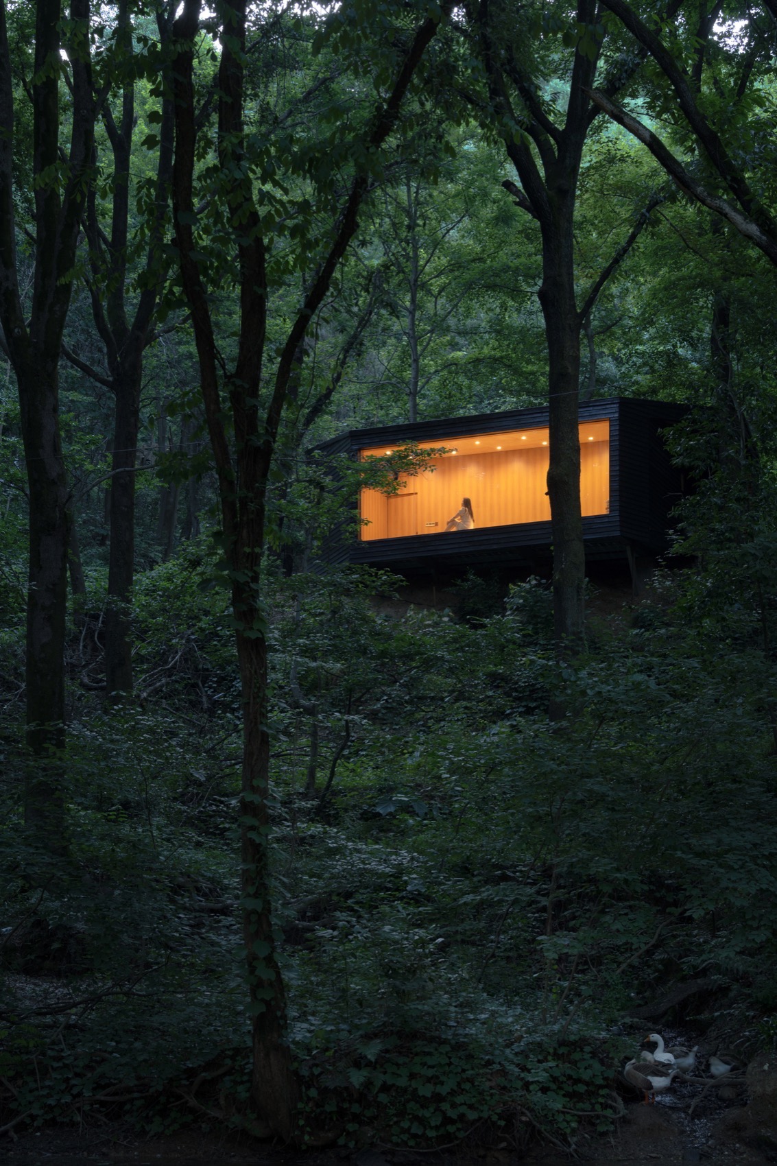 樾和林泉疗愈木屋丨中国武汉丨UAO 瑞拓设计-125