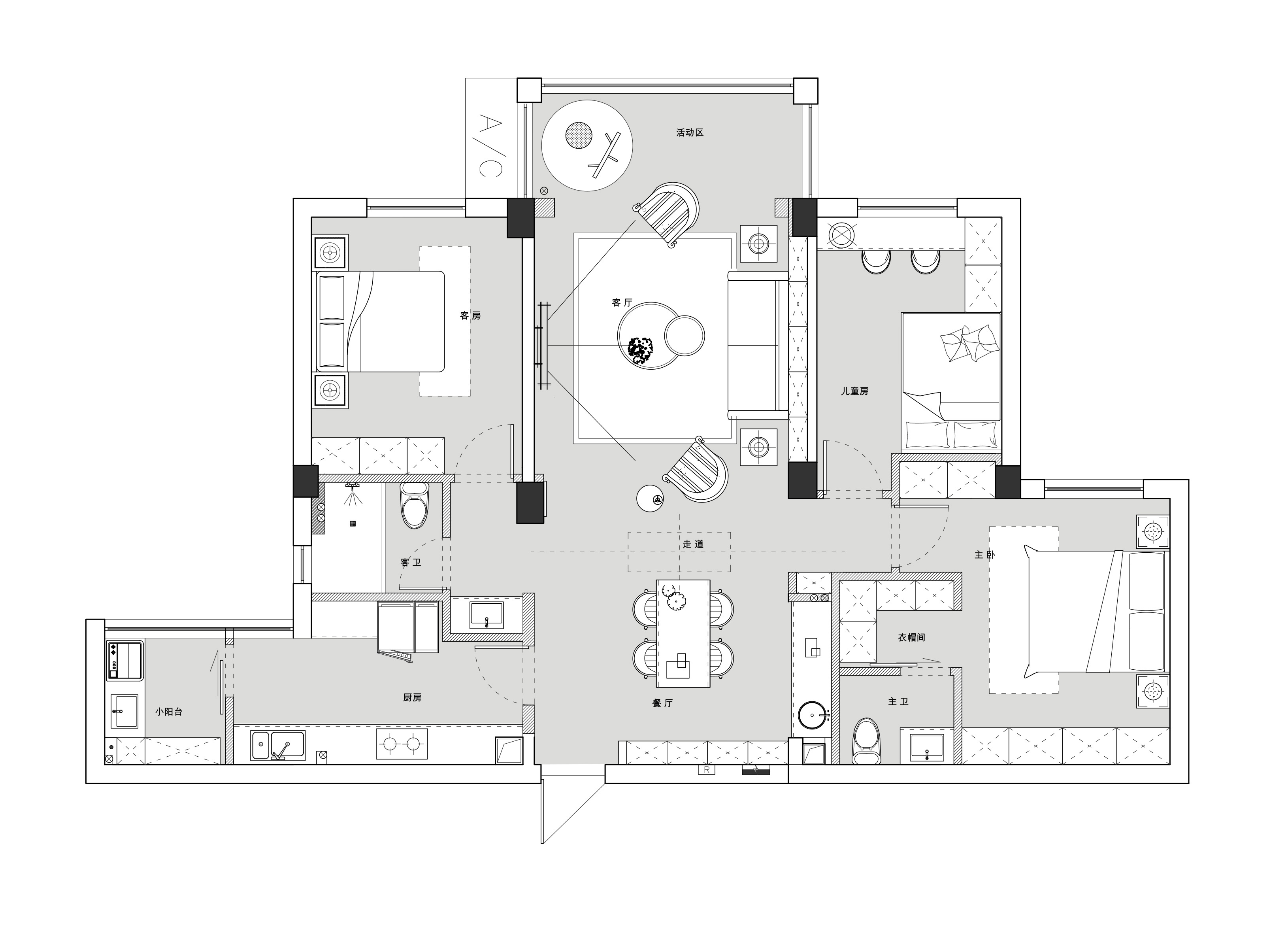 风华丨美宅·美生设计-13