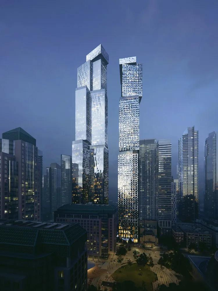 多伦多双塔丨加拿大多伦多丨弗兰克·盖里-9