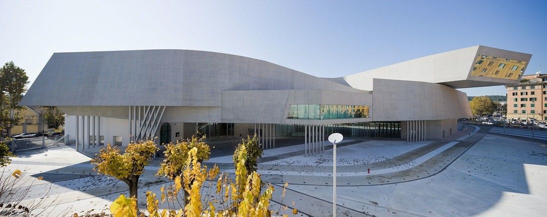 MAXXI 博物馆·解构主义的艺术空间-1