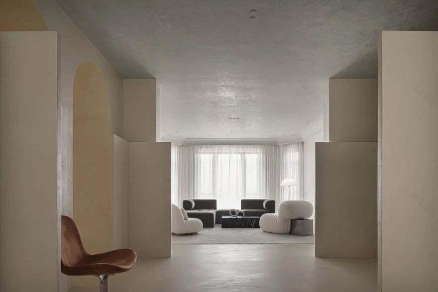 鄂尔多斯绿洲 · 自由环形动线串联生活区域丨中国鄂尔多斯丨尔我空间设计研究室-14