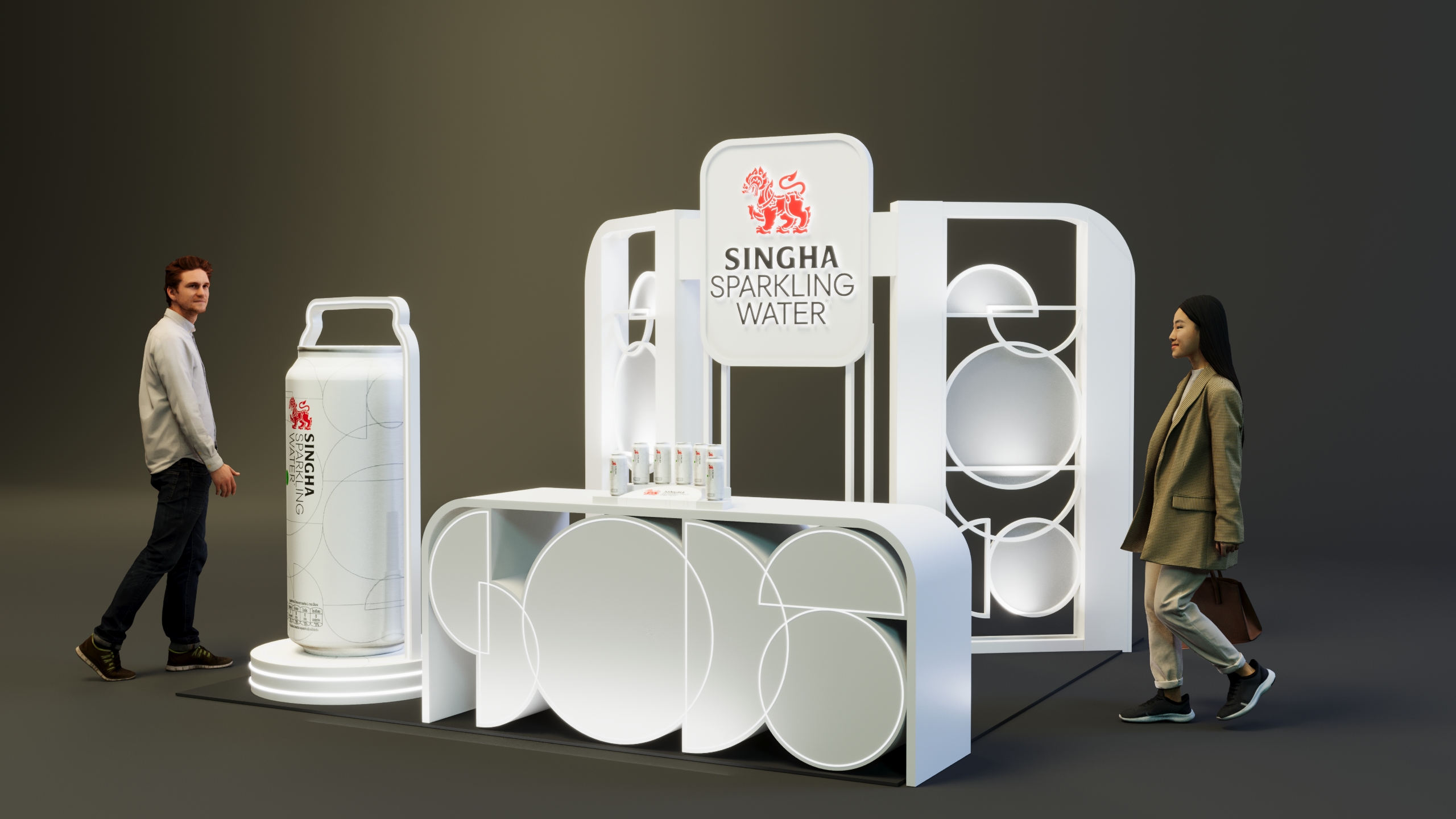 Singha Sparkling Water – Experiential Activation Design-7