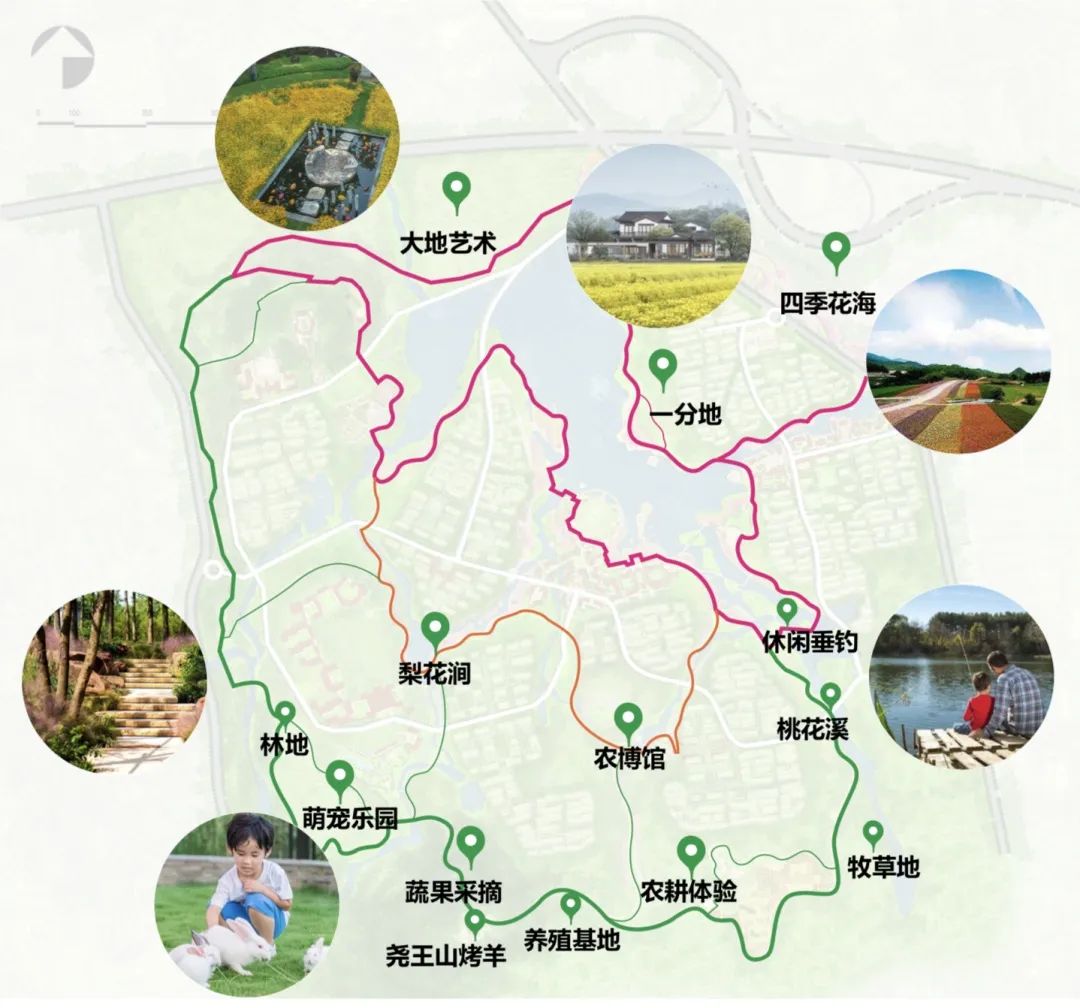 青岛桃李春风小镇 | 田园牧歌与尧王山水的空间叙事-120