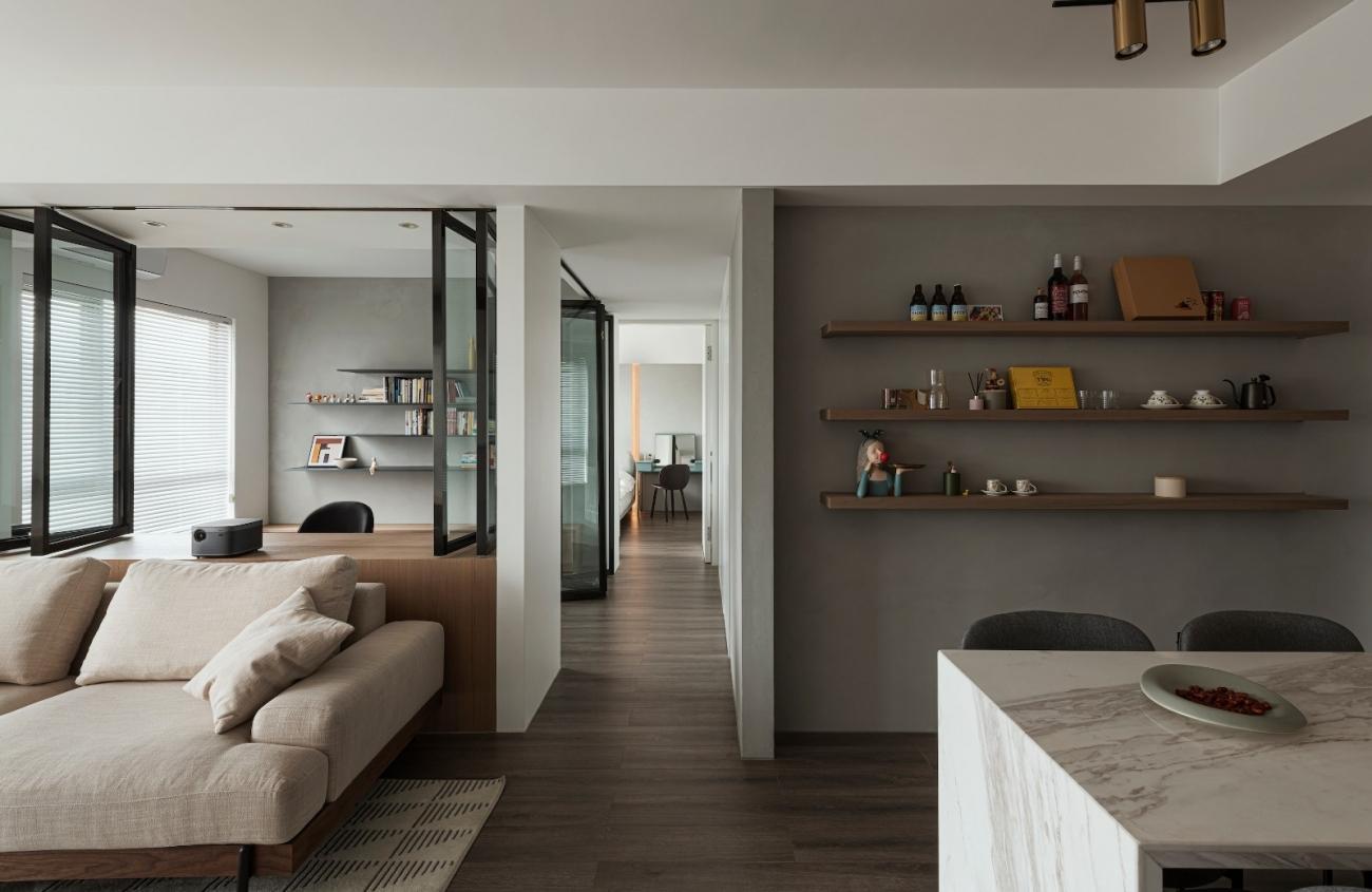 璞珥空间设计78 平独居小窝-17