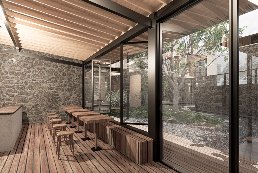 山居 · 海螺沟温泉民宿丨中国四川丨象外建筑设计-22