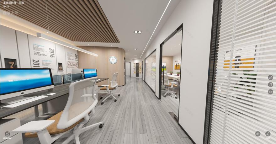 上海融德肉类产品供应链办公环境设计丨中国上海丨橘鹿品牌-35