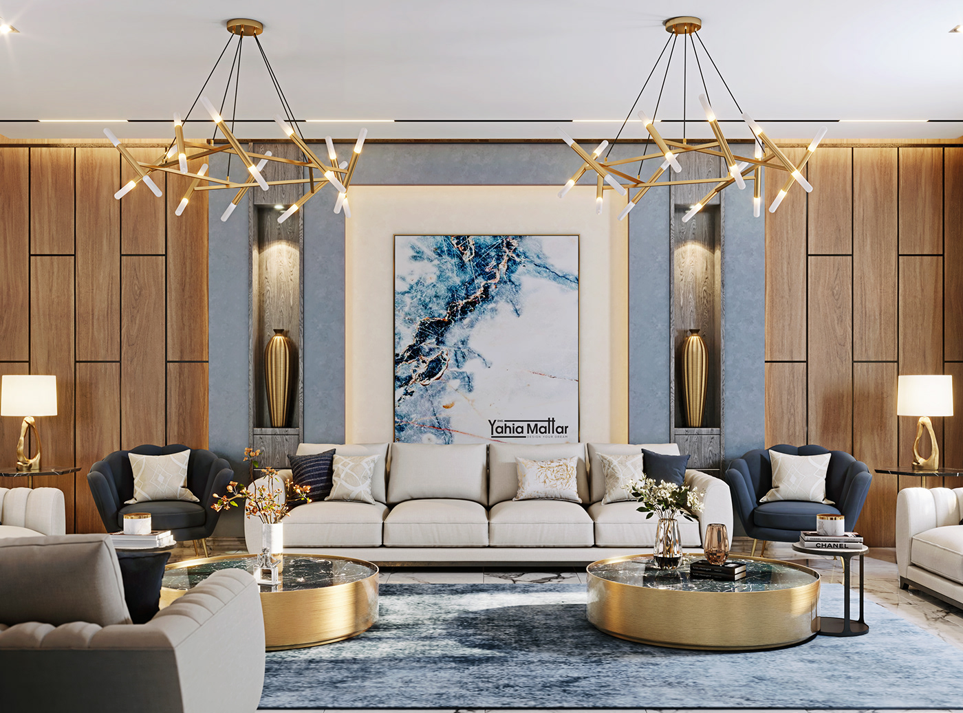 living and dining room design in ksa-5