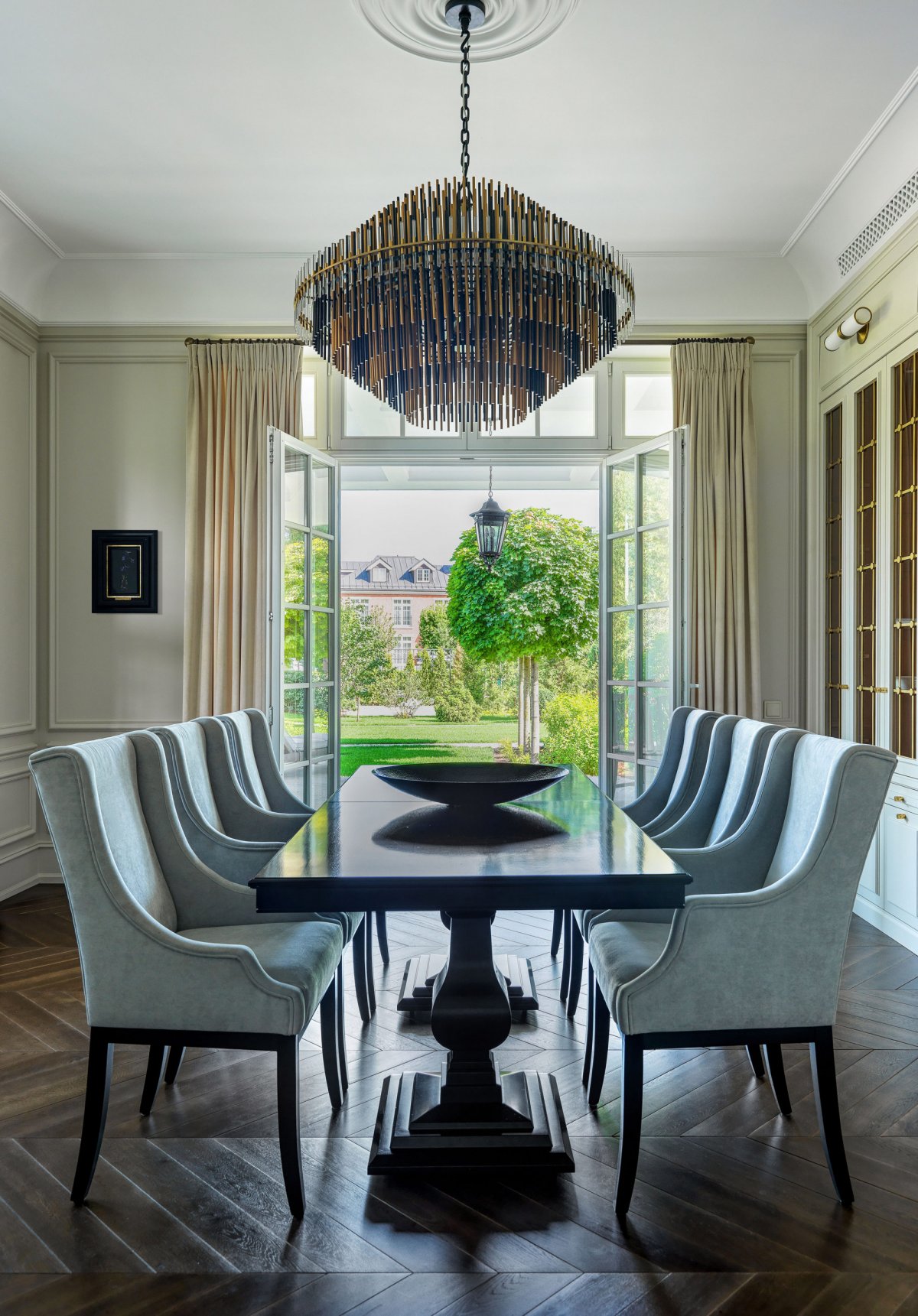 莫斯科郊区现代经典公寓设计-3