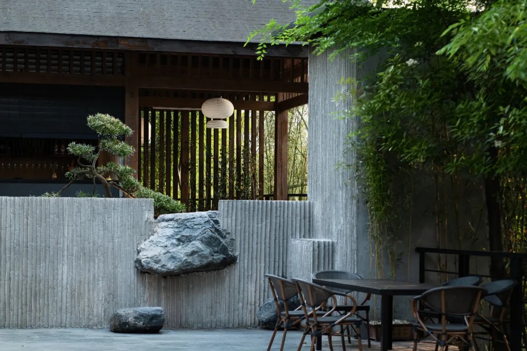 修竹间 · 禅意与自然共生的餐饮空间丨中国重庆丨言隅空间摄影-43