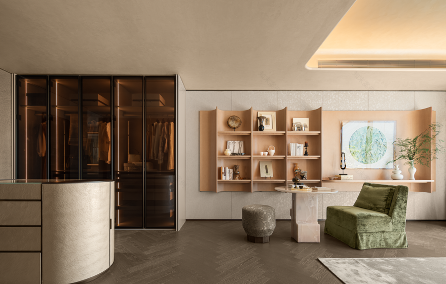 绿城·杭州宸风逸庐390㎡样板间丨中国杭州丨飞视设计,春山秋水-19