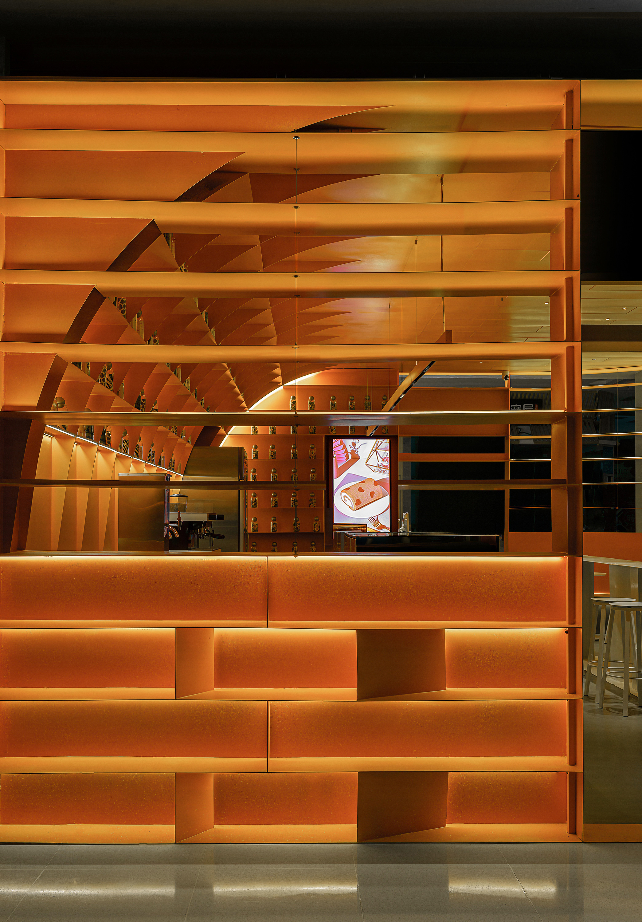 北京朝阳大悦城卷时 Jane's 甜品店丨中国北京丨Linkchance Architects-6