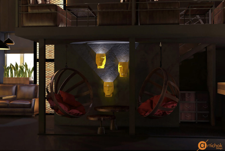 Art urbanism in hookah bar - Art-i-chok-39