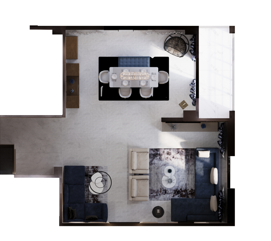 KANARYA接待开放空间区域设计丨SARMAD STUDIO-19