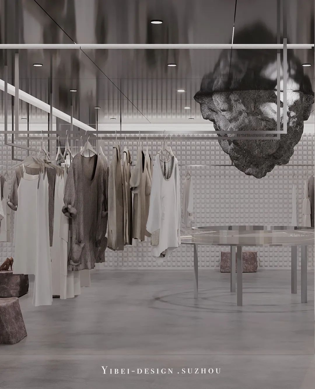 纯粹的红 · 后现代未来主义空间设计丨中国苏州丨一贝设计-5