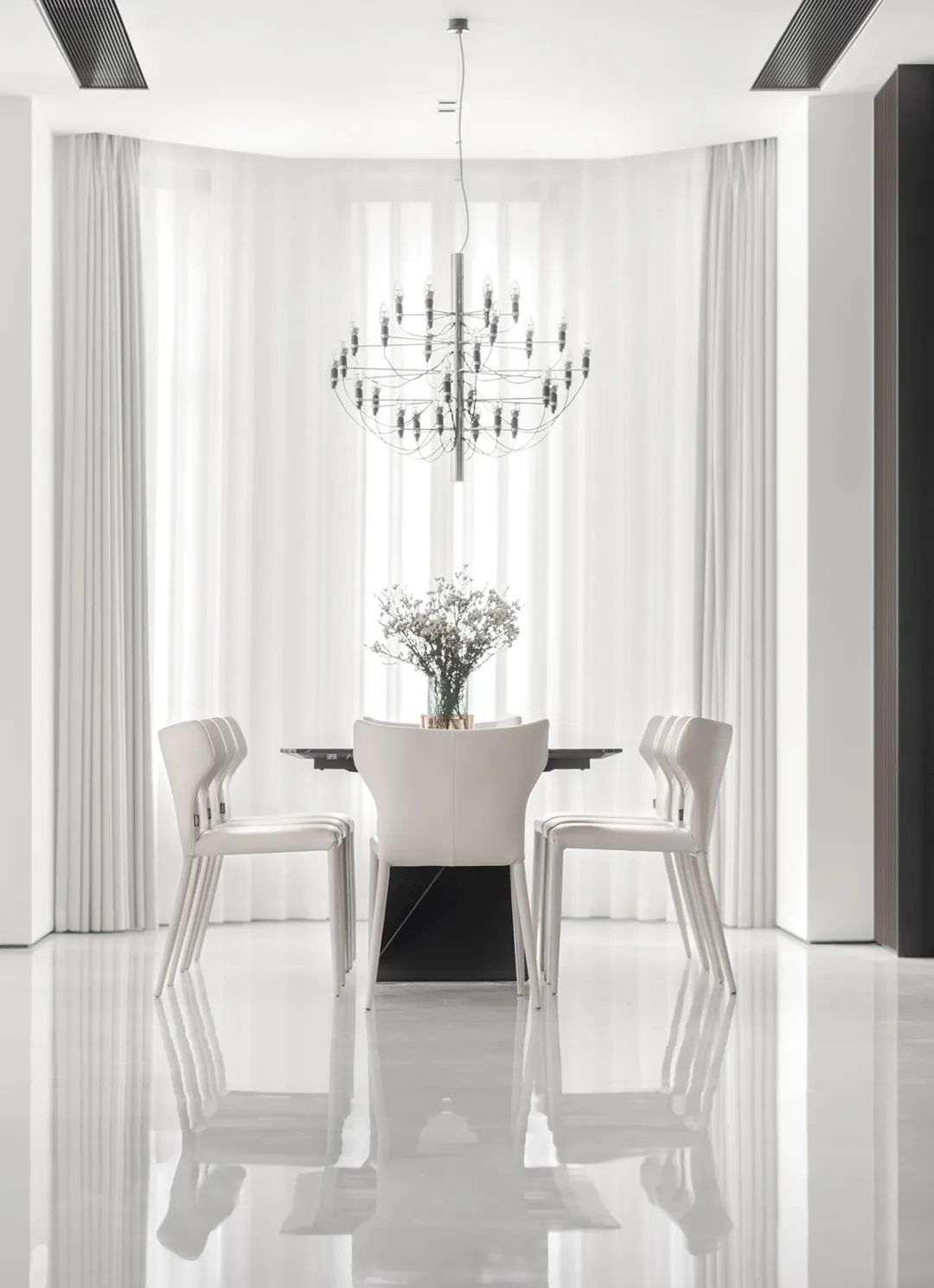 临湖一墅 · 自然诗意的宜居空间丨洛斌设计-38