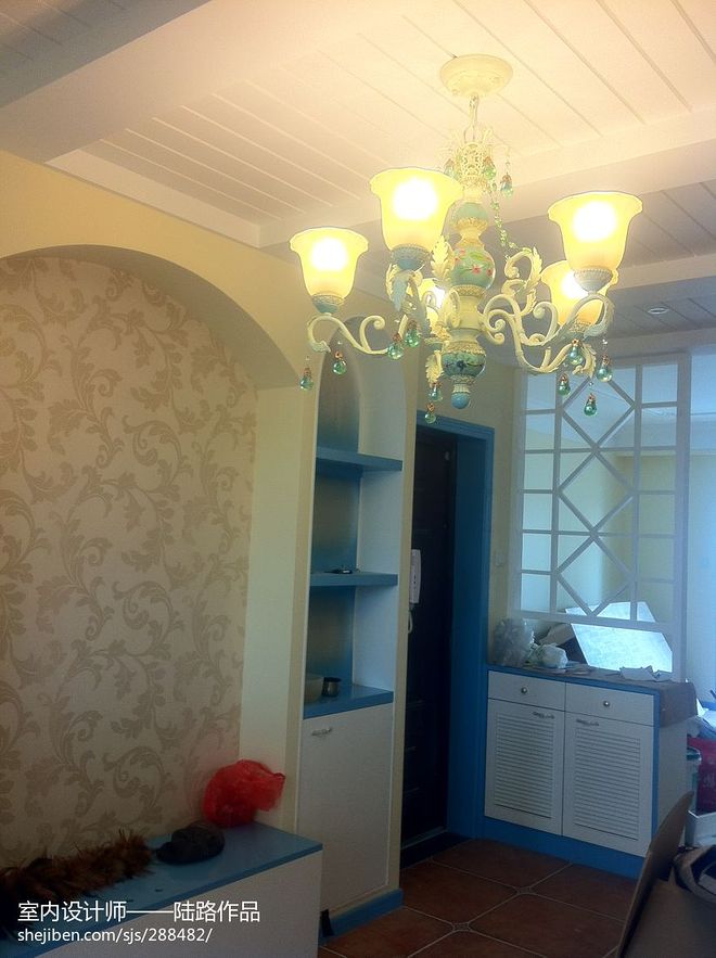 蓝韵居·地中海田园（合肥禹州天境）装修案例丨中国合肥-17