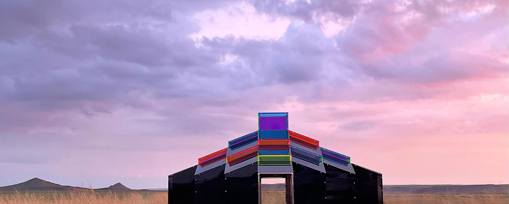 现代蒙古包装置·無热凉亭丨阁尔建筑-47