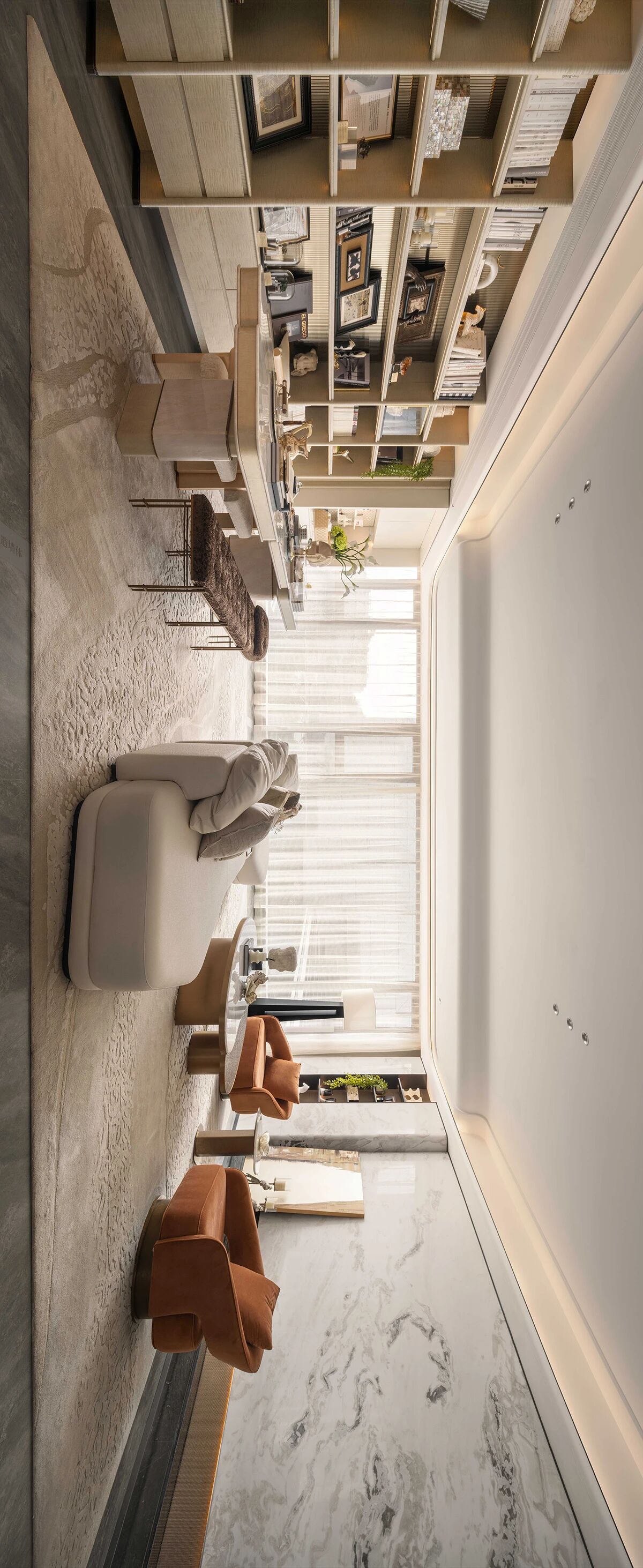 中海越湖云起样板间丨中国绍兴丨广州安研室内设计咨询有限公司,上海大研建筑设计咨询有限公司-8